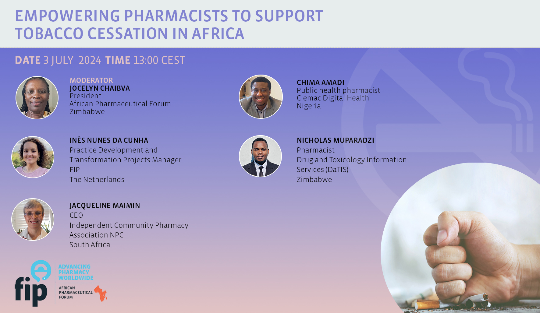 <!-- THEME DEBUG -->
<!-- THEME HOOK: 'field' -->
<!-- FILE NAME SUGGESTIONS:
   ▪️ field--node--title--general-event.html.twig
   ✅ field--node--title.html.twig
   ▪️ field--node--general-event.html.twig
   ▪️ field--title.html.twig
   ▪️ field--string.html.twig
   ▪️ field.html.twig
-->
<!-- 💡 BEGIN CUSTOM TEMPLATE OUTPUT from 'themes/custom/whokap/templates/field/field--node--title.html.twig' -->
Empowering pharmacists to support tobacco cessation in Africa
<!-- END CUSTOM TEMPLATE OUTPUT from 'themes/custom/whokap/templates/field/field--node--title.html.twig' -->