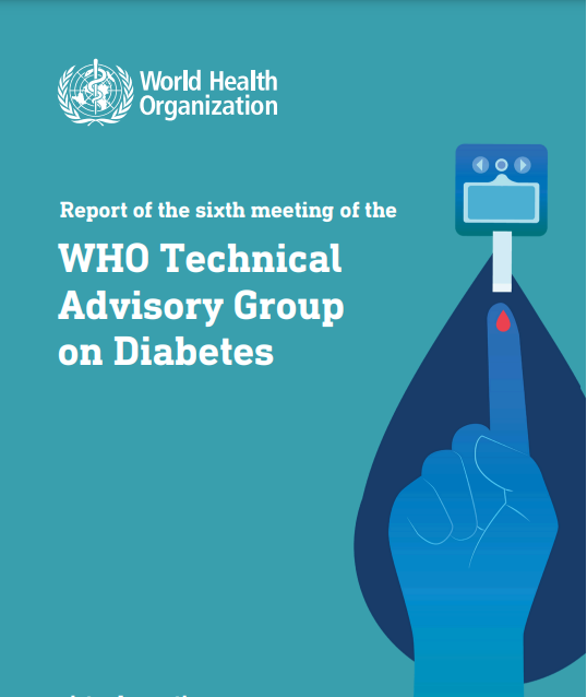 Report of the sixth meeting of the WHO Technical Advisory Group on Diabetes: virtual meeting, 24–25 June 2024