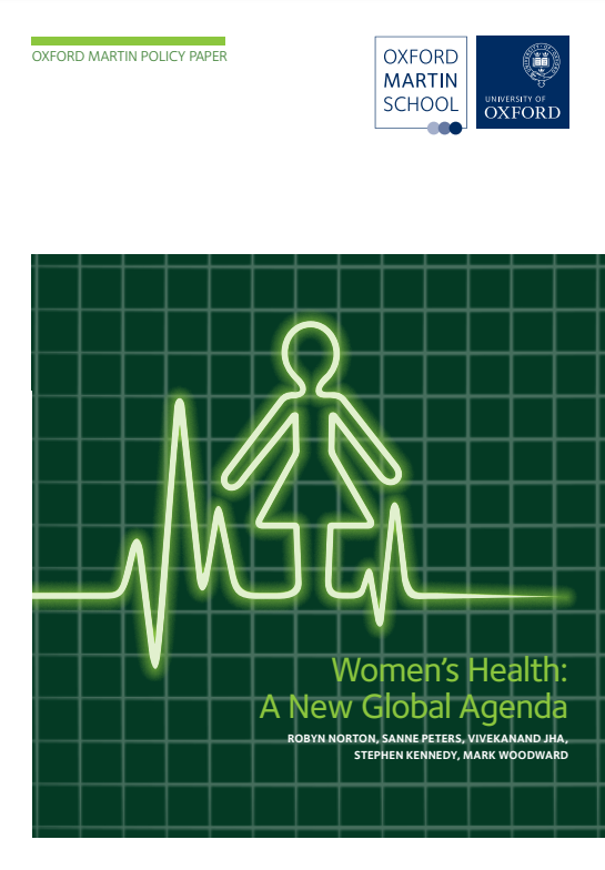 Women's Health: A New Global Agenda
