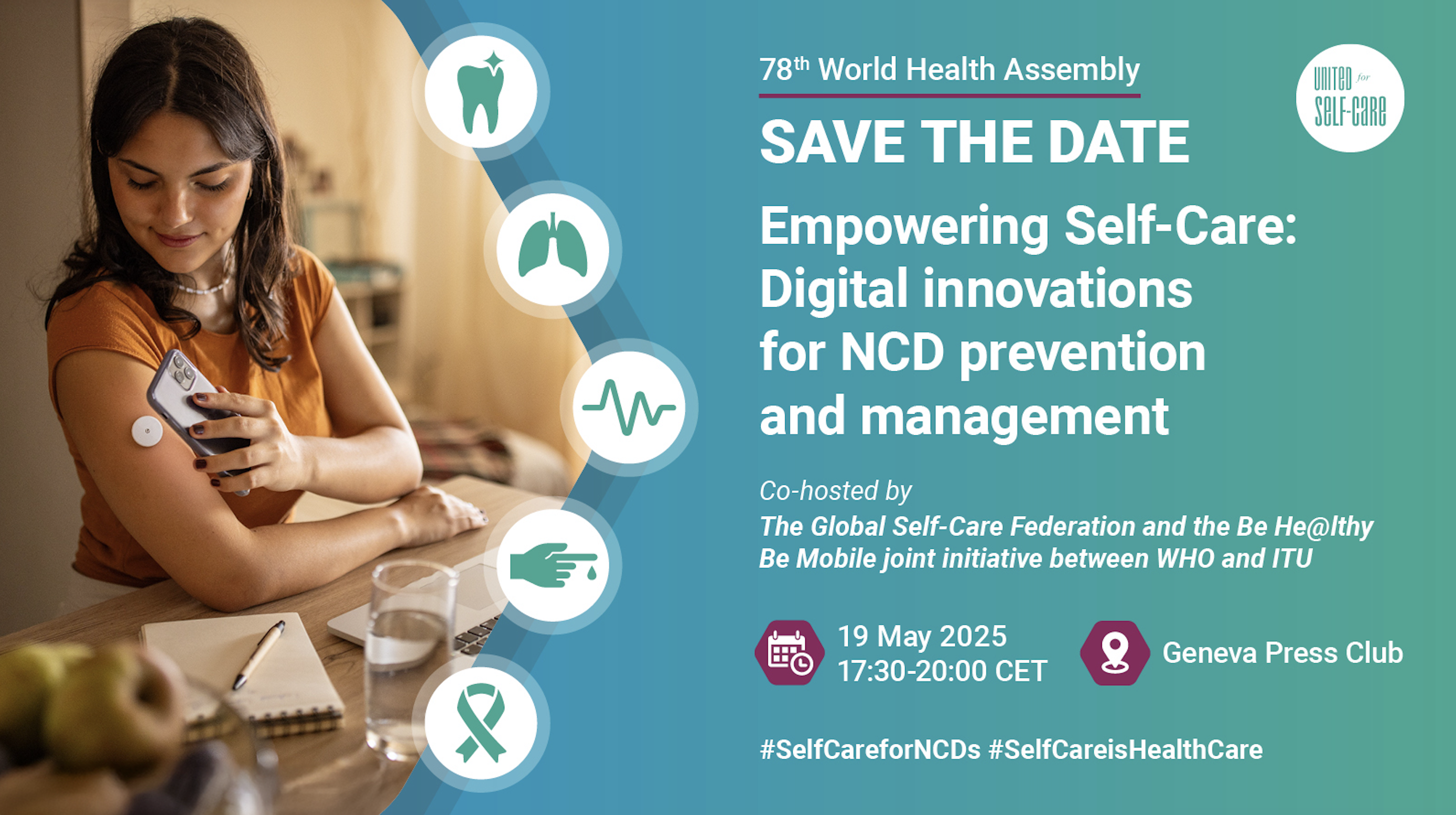 <!-- THEME DEBUG -->
<!-- THEME HOOK: 'field' -->
<!-- FILE NAME SUGGESTIONS:
   ▪️ field--node--title--general-event.html.twig
   ✅ field--node--title.html.twig
   ▪️ field--node--general-event.html.twig
   ▪️ field--title.html.twig
   ▪️ field--string.html.twig
   ▪️ field.html.twig
-->
<!-- 💡 BEGIN CUSTOM TEMPLATE OUTPUT from 'themes/custom/whokap/templates/field/field--node--title.html.twig' -->
Empowering Self-Care: Digital innovations for NCD prevention and management
<!-- END CUSTOM TEMPLATE OUTPUT from 'themes/custom/whokap/templates/field/field--node--title.html.twig' -->