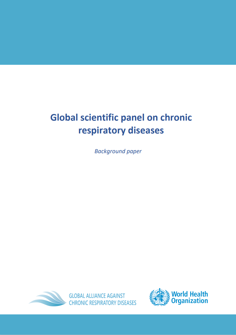 Global scientific panel on chronic  respiratory diseases: Background paper