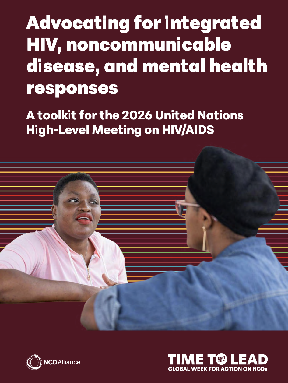 Advocating for integrated HIV, noncommunicable disease, and mental health responses: A toolkit for the 2026 UN High-Level Meeting on HIV/AIDS