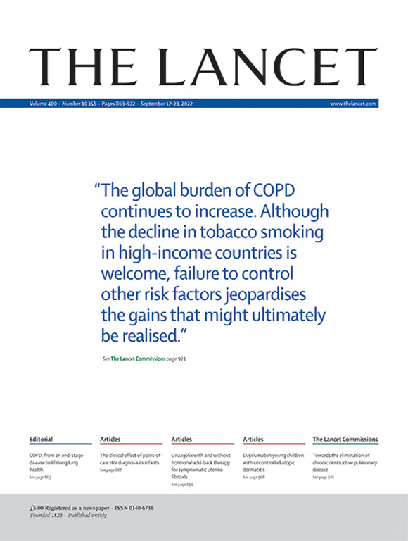 Towards the elimination of chronic obstructive pulmonary disease: a Lancet Commission