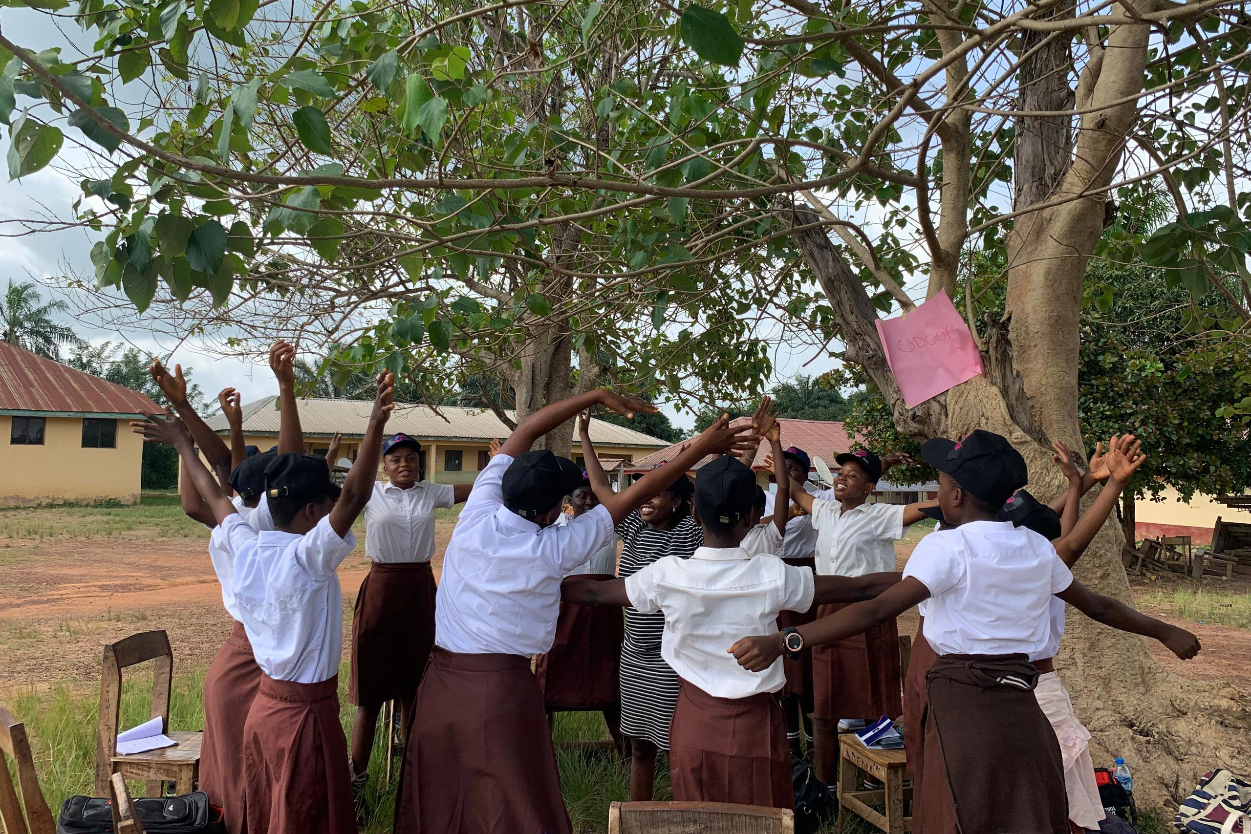 Adolescent Girls Champions training in Ikole LGA in Ekiti State. Photo: Gender Mobile